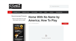 Desktop Screenshot of morethanguitar.com